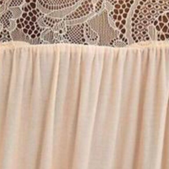 Zara Balloon Sleeve Blouse Lace Yoke - Picture 10 of 11